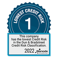 Bisnode riskiluokitus lowest credit risk
